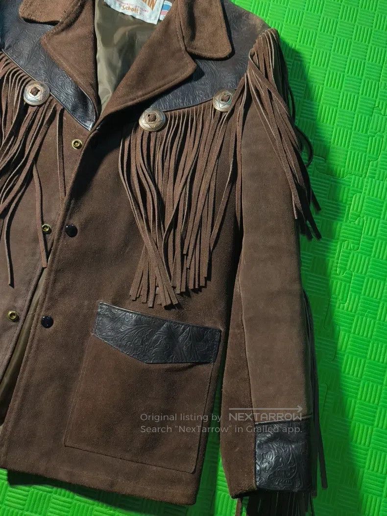 Schott Schott NYC western style tassel leather jacket Size US S / EU 44-46 / 1 - 3 Thumbnail