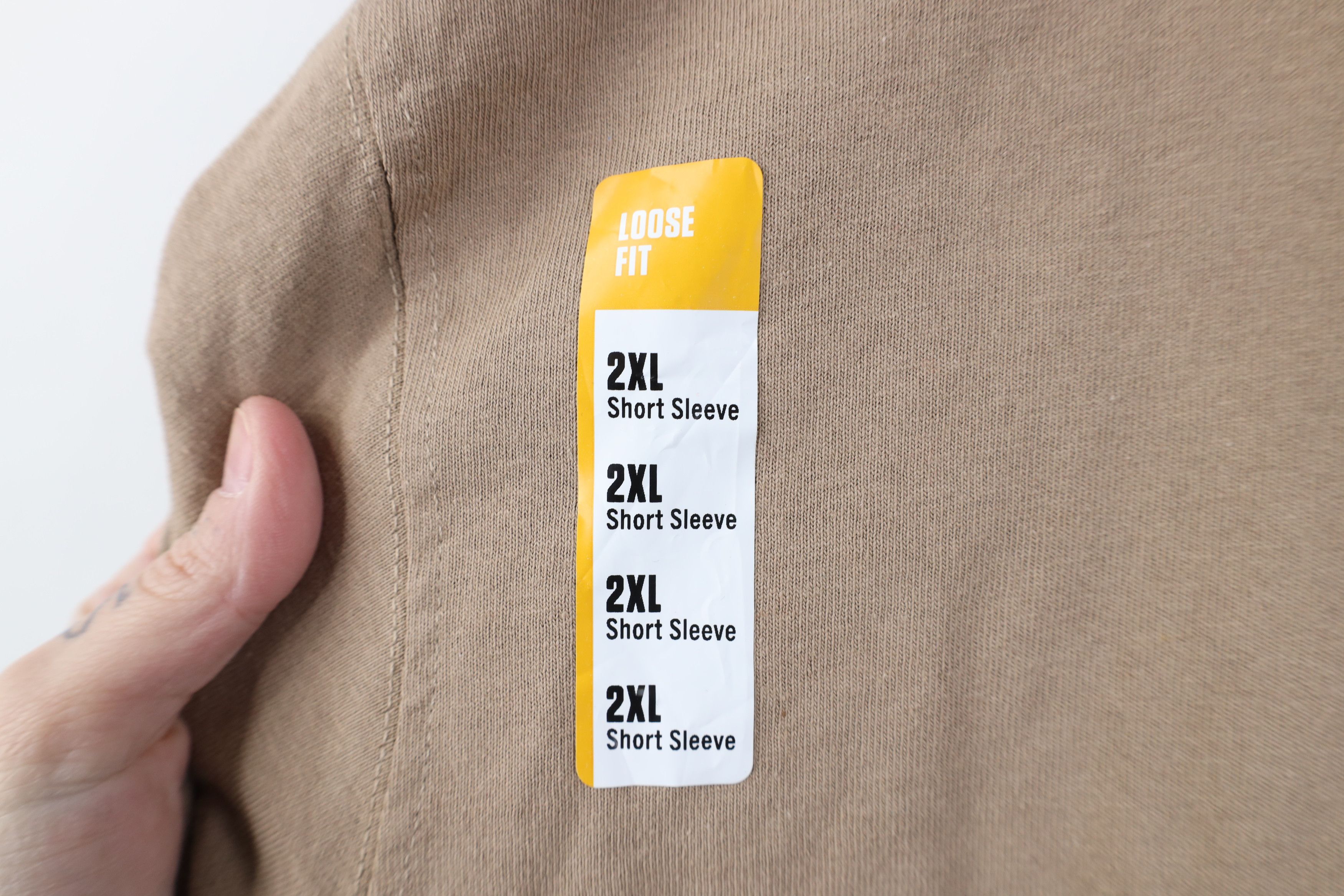 Carhartt Deadstock Vintage Y2K Carhartt Fit Pocket T-Shirt Desert Size US XL / EU 56 / 4 - 7 Thumbnail