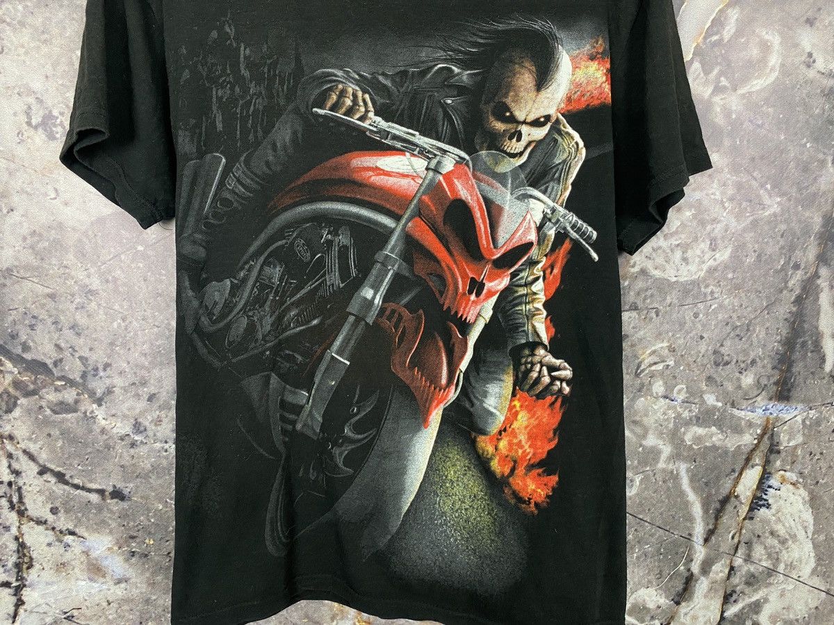 Vintage Men’s Spiral T-Shirt Ghost Rider Vintage Size L Large Size US L / EU 52-54 / 3 - 5 Thumbnail