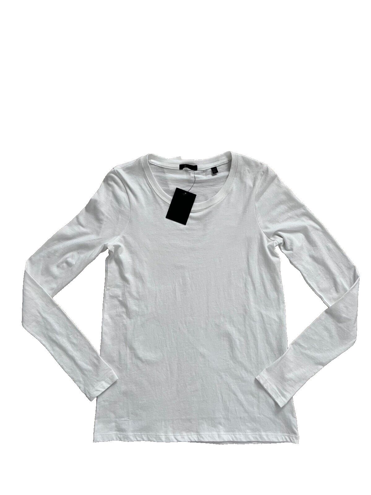 ATM ATM Anthony Thomas Melillo Long Sleeve Tee White ( XS ) Size XS / US 0-2 / IT 36-38 - 1 Thumbnail