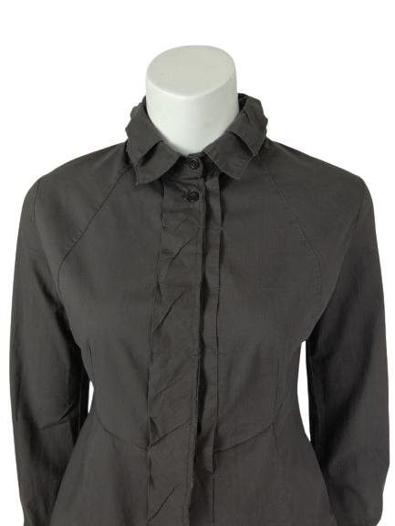 Marni Marni / grey cotton silk shirt size S Size S / US 4 / IT 40 - 3 Thumbnail