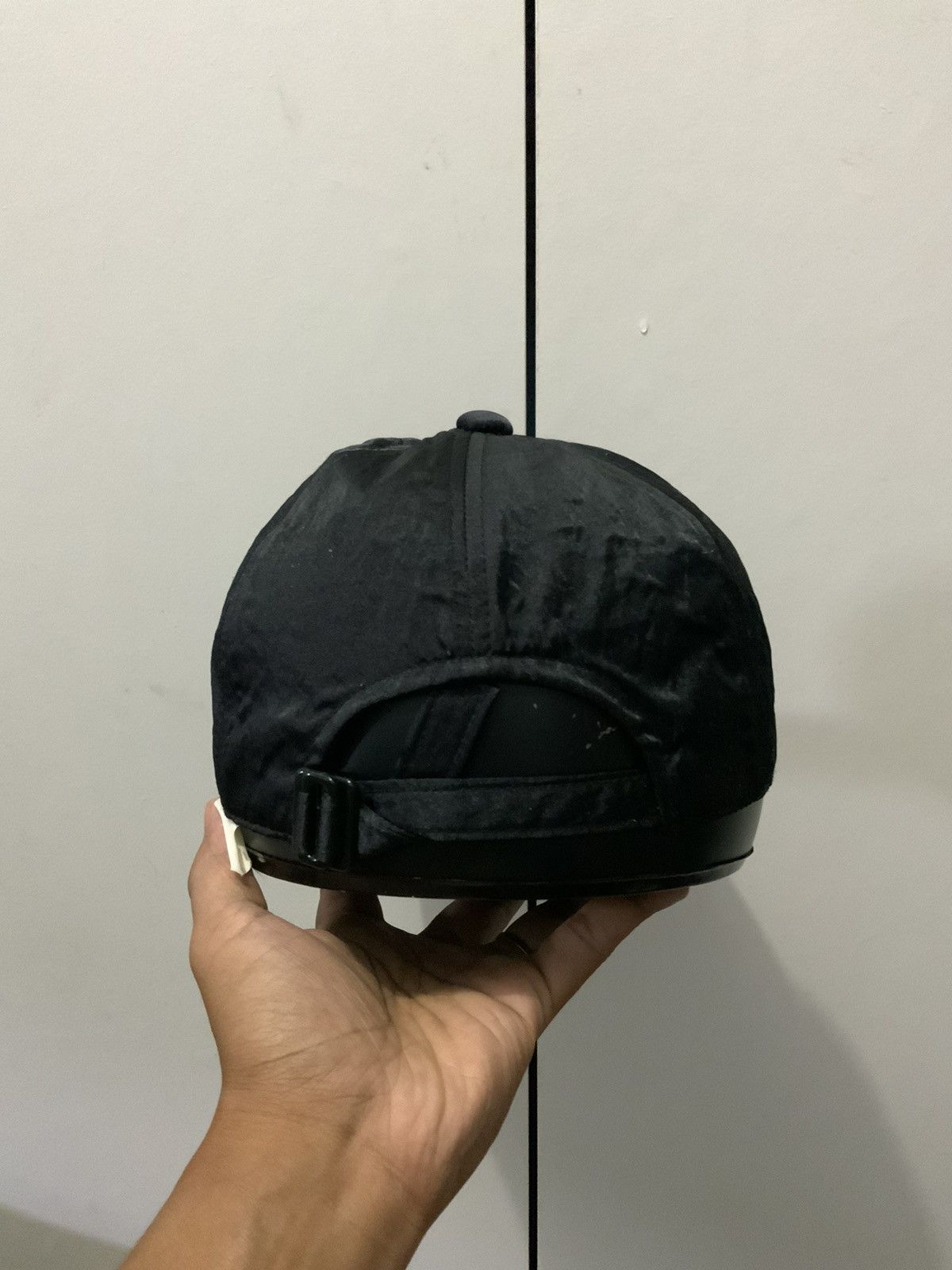 Japanese Brand Black Long Brim Nylon Hat Size ONE SIZE - 4 Thumbnail