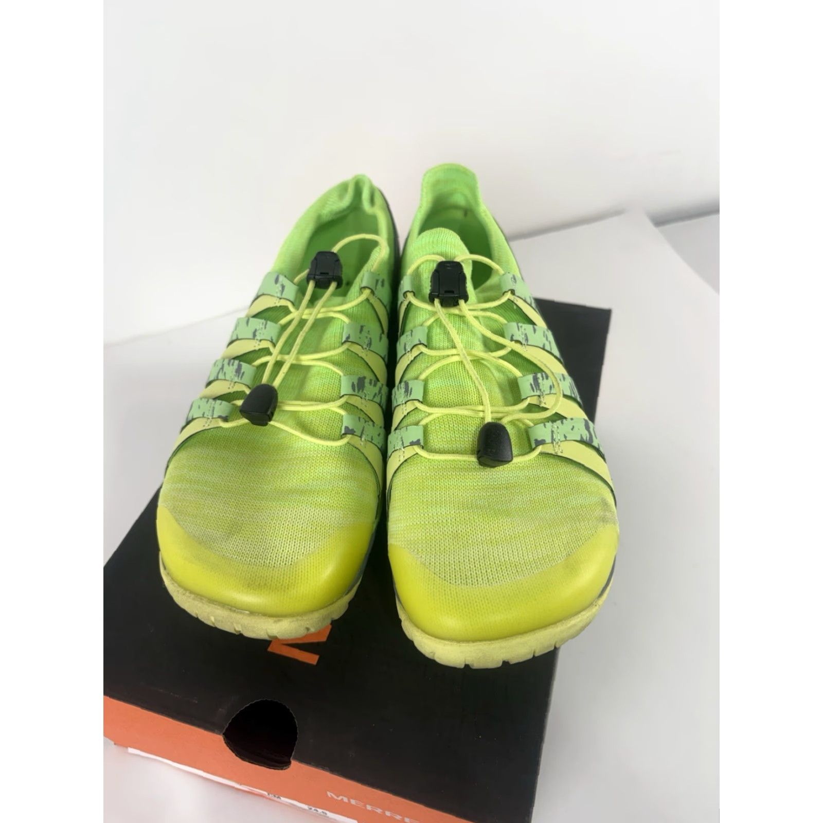 Merrell Merrell Trail Glove 5 3D Sunny Lime Slip On Sneakers Womens Size 7.5M Size ONE SIZE - 2 Thumbnail