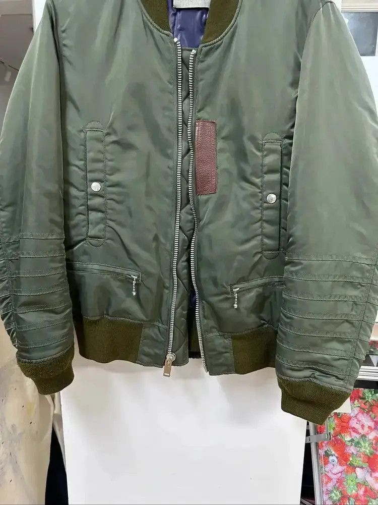 Undercover Undercover 13AW Joint MA-1 Bomber-2505 Size US L / EU 52-54 / 3 - 3 Thumbnail