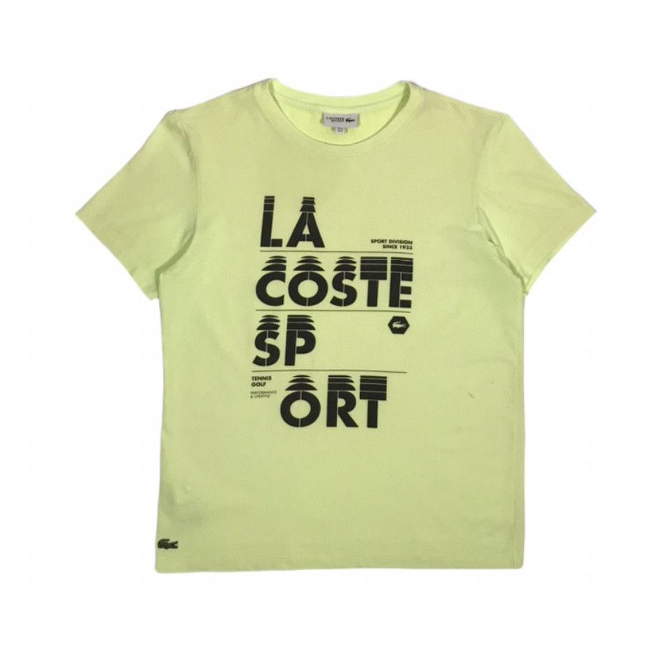 Lacoste Lacoste Sport T-Shirt Crewneck Size M Green Size US M / EU 48-50 / 2 - 1 Thumbnail