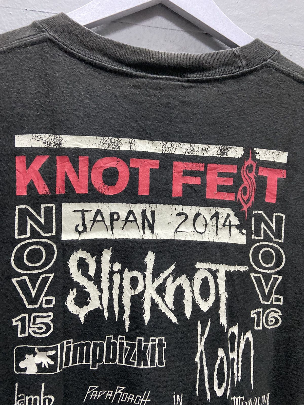 Band Tees KNOT FEST JAPAN 2014 MAKUHARI MESSE TOUR TEE Size US M / EU 48-50 / 2 - 8 Thumbnail