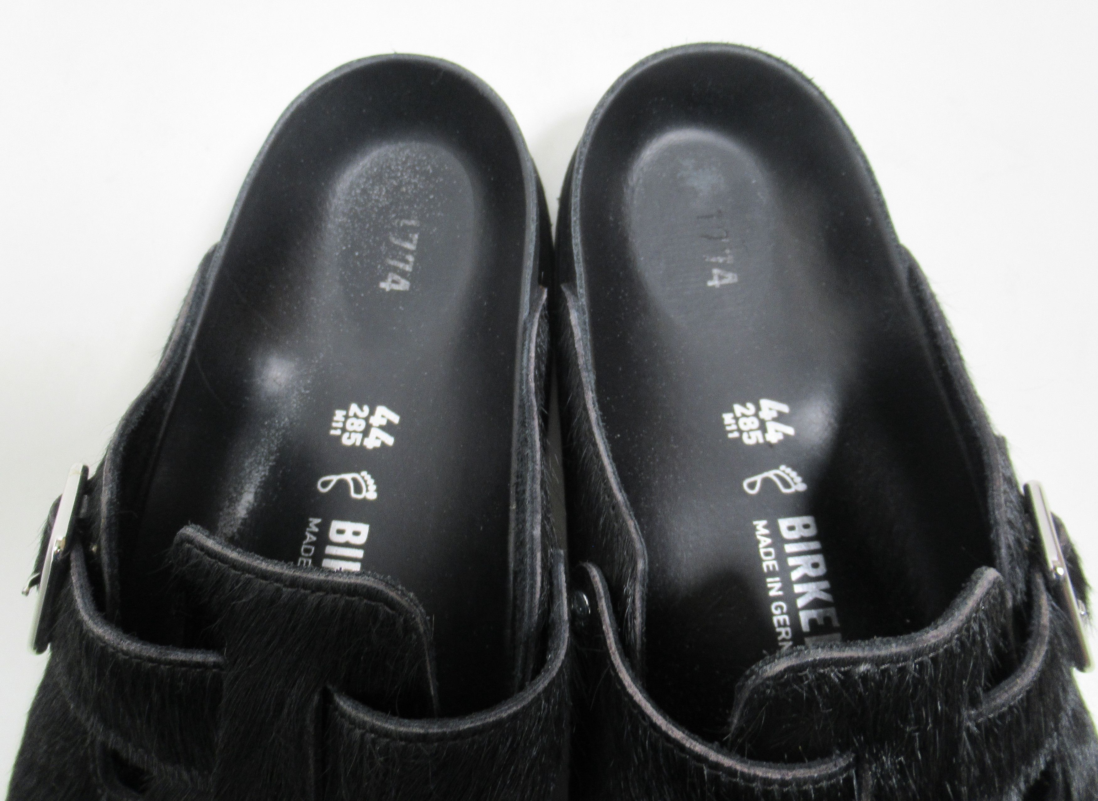 Birkenstock Birkenstock 1774 Men's Boston Cowhide Clog Black Size 11 US Size US 11 / EU 44 - 4 Thumbnail