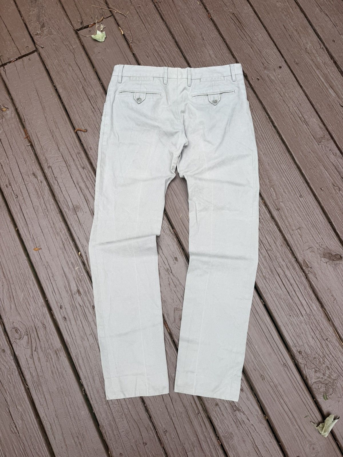 Dolce & Gabbana Vintage Dolce & Gabbana Khaki Tan Slack Pants Button 30 Size US 30 / EU 46 - 12 Thumbnail