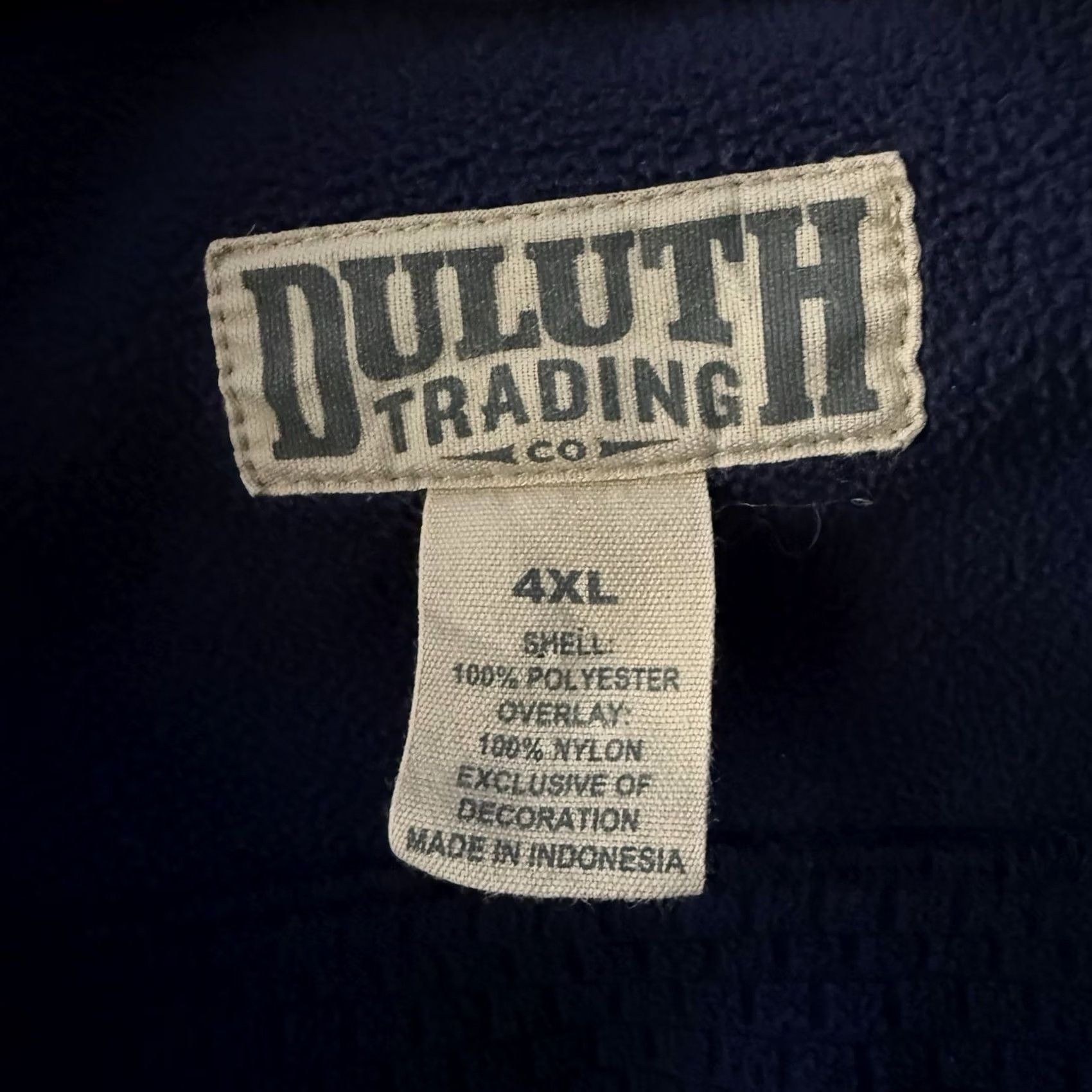 Duluth Trading Company Item Specifications: Material: 100% Polyester, Omni-Tech Size US XXL / EU 58 / 5 - 2 Thumbnail