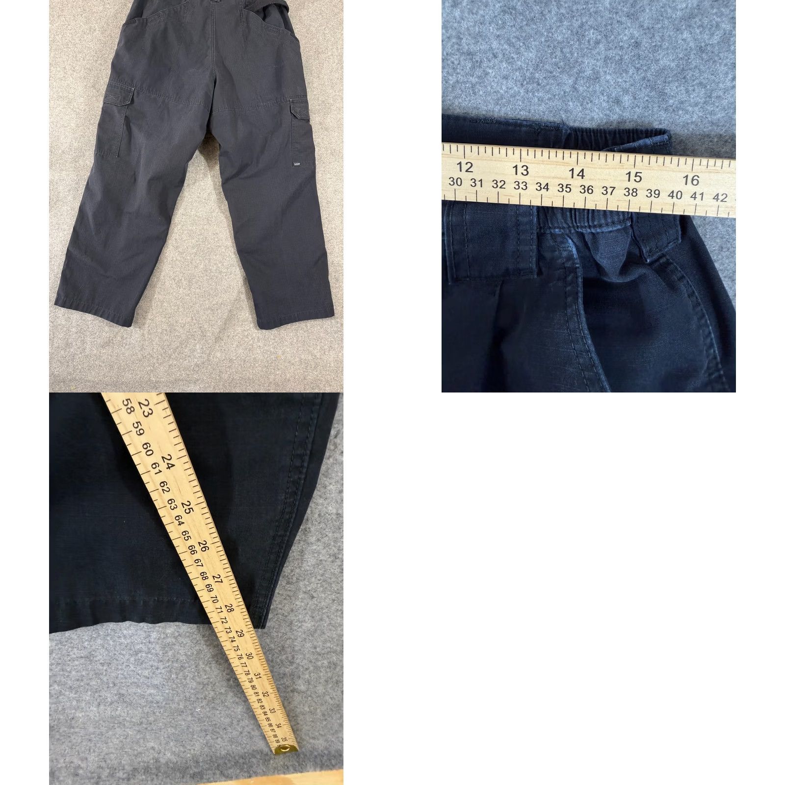 Vintage 5.11 Tactical Taclite Pro Pants Mens 32x28 Blue Outdoor Ripstop Workwear Cargo Pant Mens Blue 5.11 Size US 32 / EU 48 - 9 Thumbnail