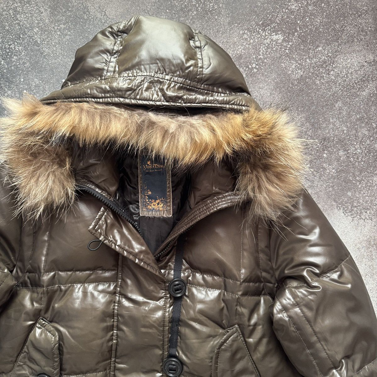 Hysteric Glamour Y2K Vintage Alaska Style Faux Fur Hooded Puffer Down Jacket Size M / US 6-8 / IT 42-44 - 9 Thumbnail
