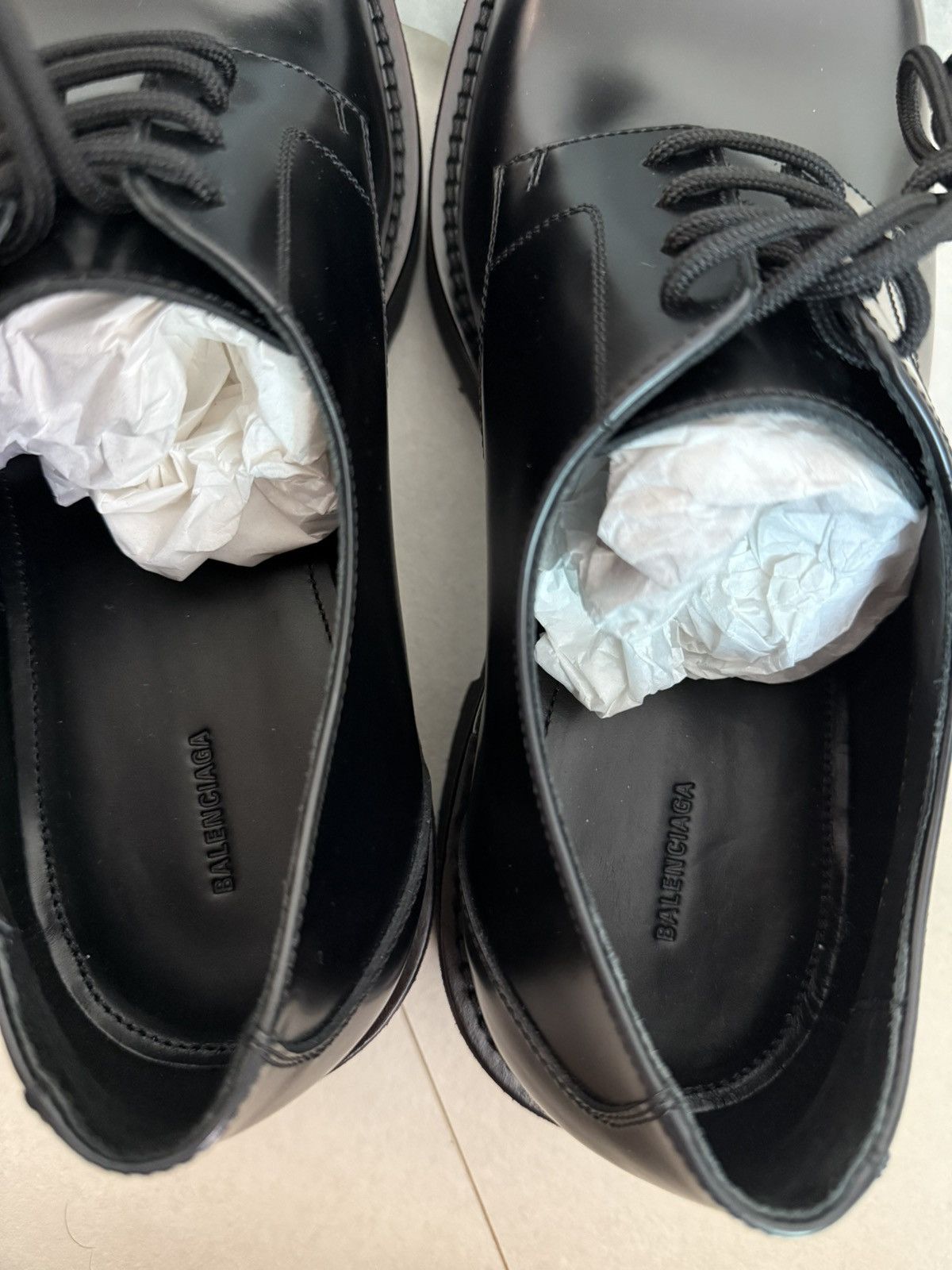 Balenciaga Balenciaga Venom Derby Black 42 Size US 9 / EU 42 - 8 Thumbnail