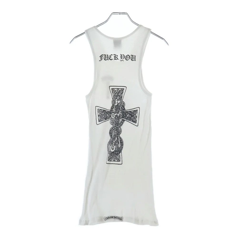 Chrome Hearts Old Chrome Hearts Crltic Cross Tank Top Size US M / EU 48-50 / 2 - 1 Thumbnail