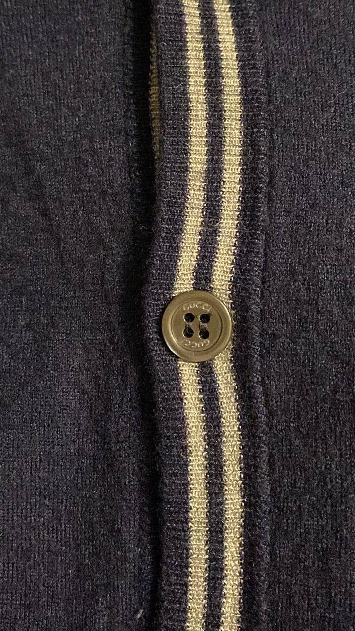 Gucci Gucci cashmere + Lana wool cardigan Size US XL / EU 56 / 4 - 3 Thumbnail