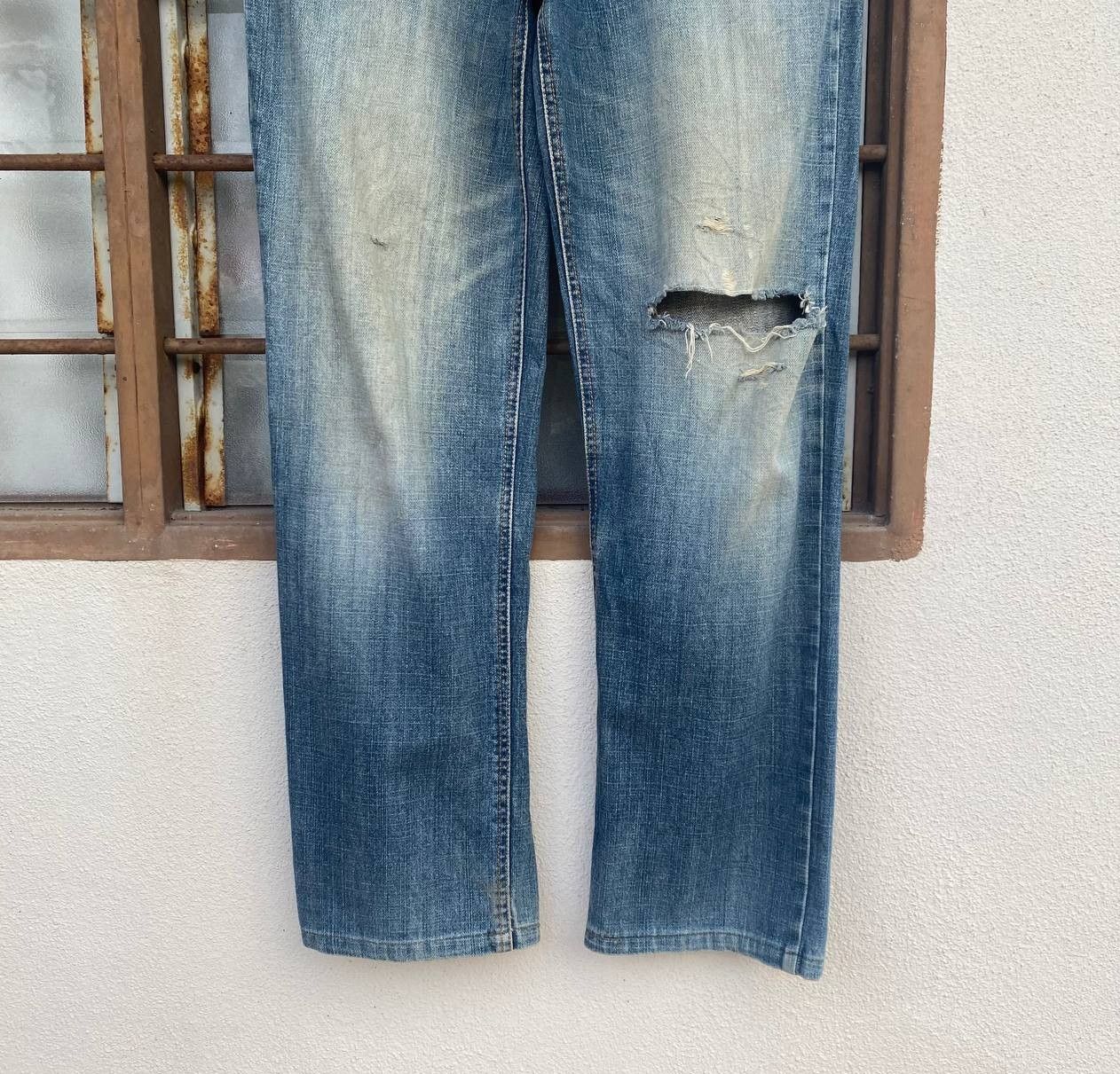 Kansai Yamamoto VINTAGE KANSAI YAMAMOTO DISTRESSED DENIM W29X29 Size US 29 - 4 Thumbnail