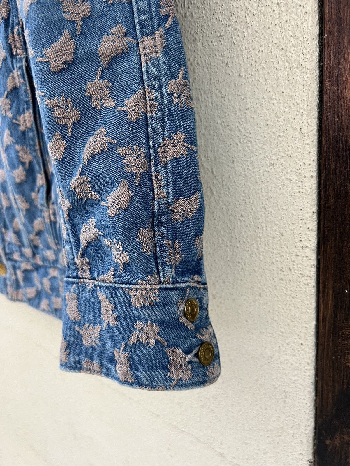 Issey Miyake Mercibeaucoup Embroidered Denim Bomber Trucker Jacket Size US M / EU 48-50 / 2 - 12 Thumbnail