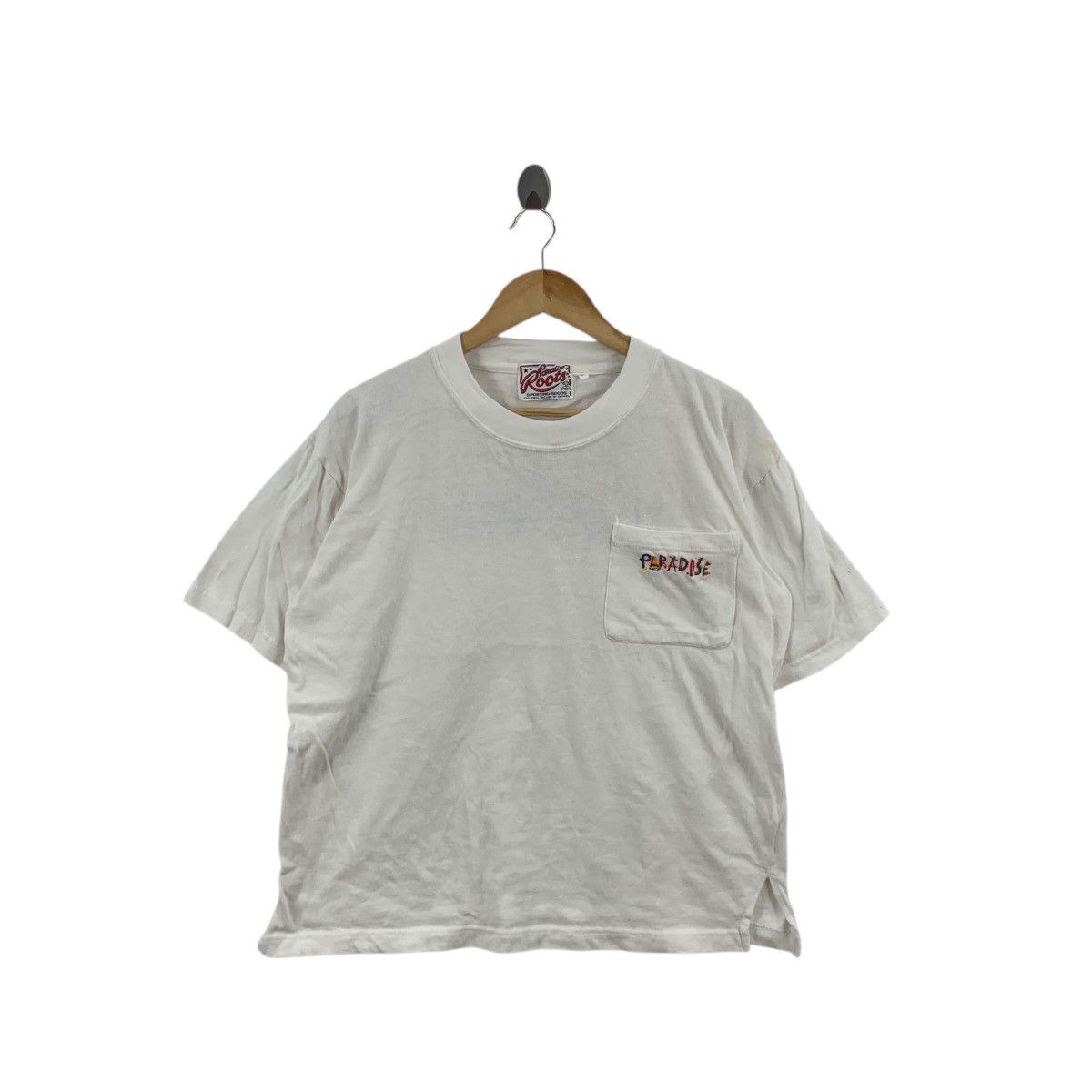 Paradise Vintage PARADISE ROOTS Sporting Goods Paradise Tee Shirt Top Size L / US 10 / IT 46 - 1 Thumbnail