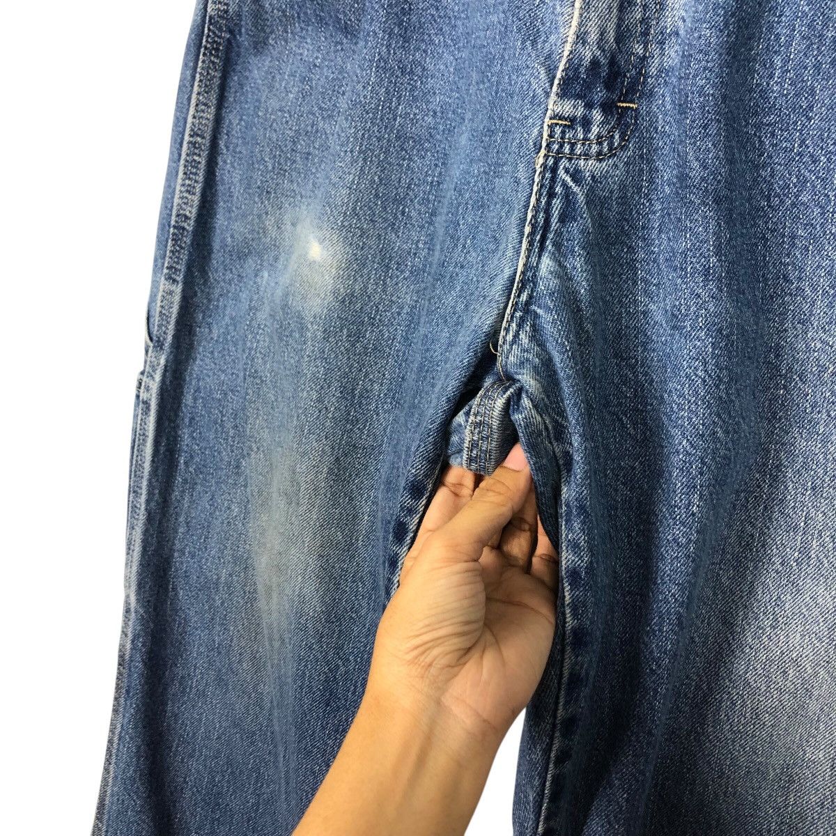 Japanese Brand 📌Vintage Chore Worker Carpenter Denim Dickies Detroit Size US 36 / EU 52 - 16 Thumbnail