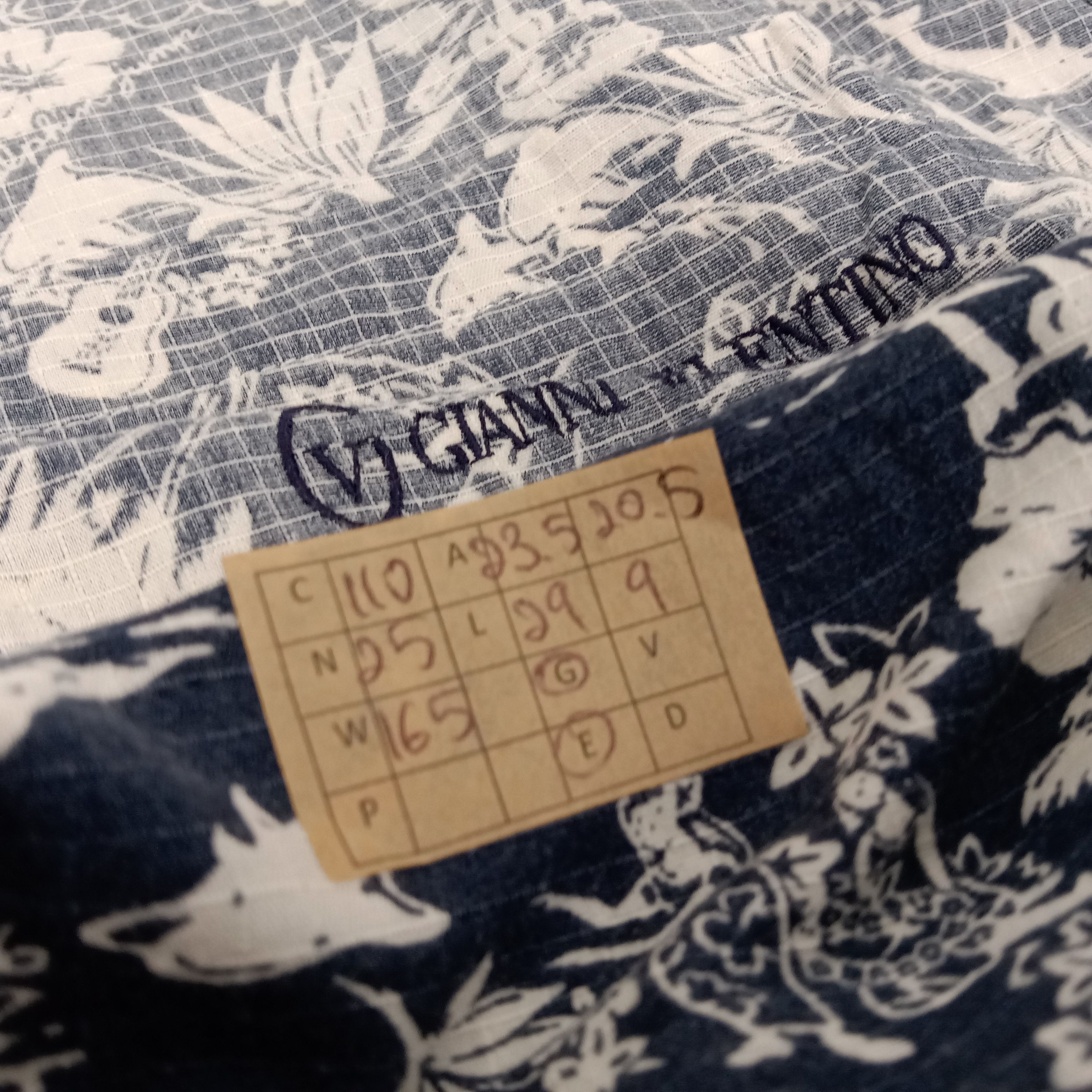 Gianni Valentino × Vintage Gianni Valentino Italian Designer Shirt Button Up Size US XL / EU 56 / 4 - 9 Thumbnail