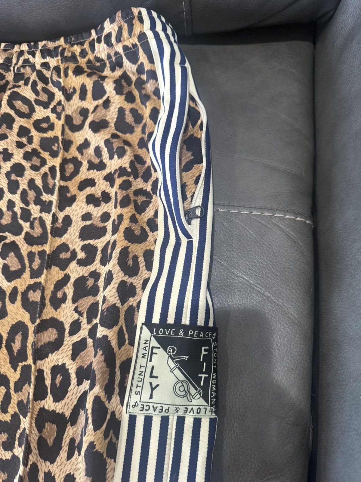 Kapital Kapital Leopard print Track Pants Size US 44 / EU 60 - 2 Thumbnail