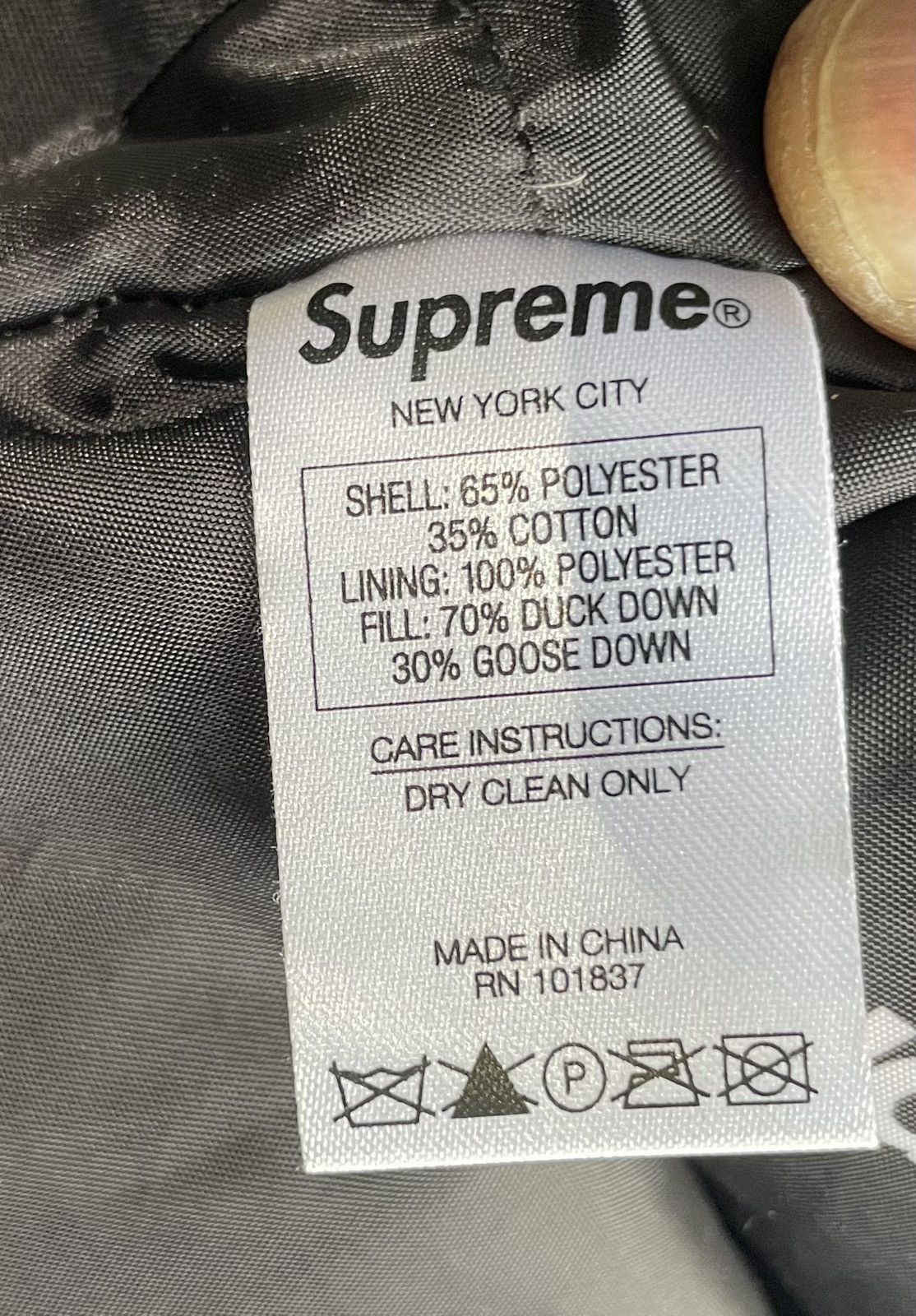 Supreme Supreme Down Trench Coat Black Size US M / EU 48-50 / 2 - 6 Thumbnail