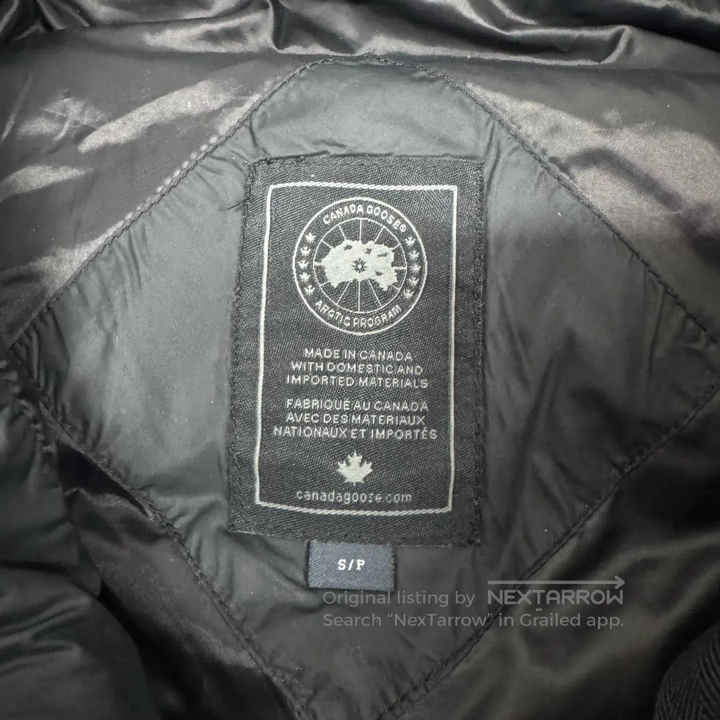 Canada Goose Canada Goose Black label, long-length, hooded down jacket| Size US S / EU 44-46 / 1 - 6 Thumbnail