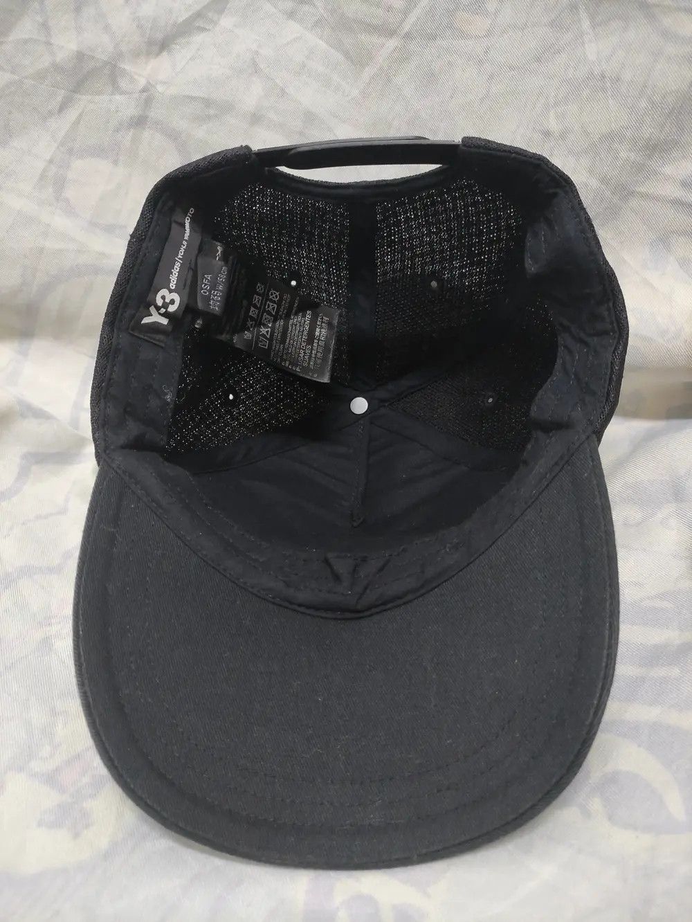 Yohji Yamamoto Y-3 YOHJI YAMAMOTO X ADIDAS CAP Size ONE SIZE - 6 Thumbnail