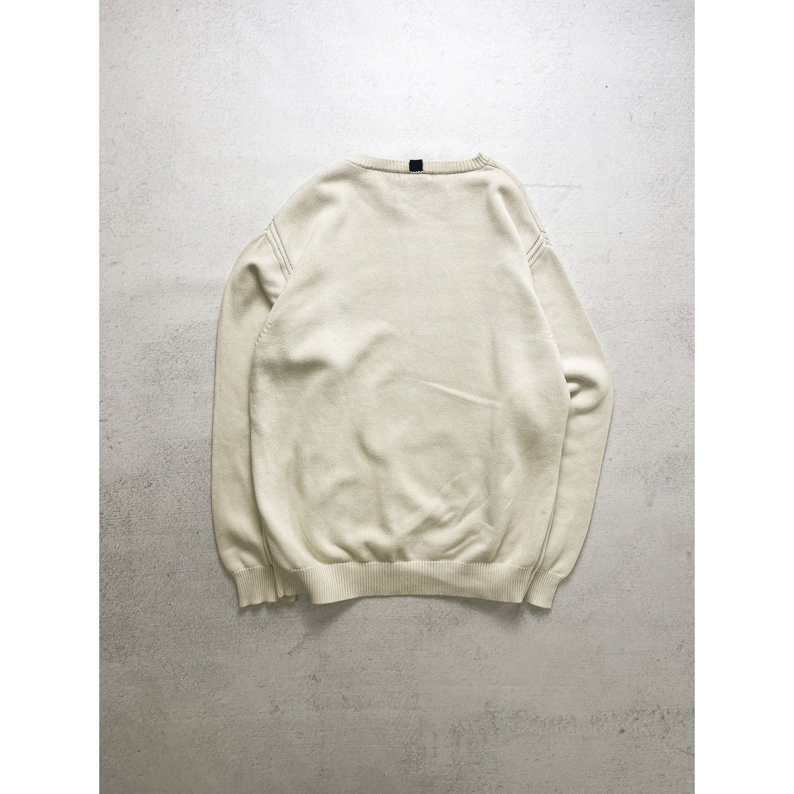 Nautica Vintage 90s Nautica White Crewneck Sweater - Women's 2XL Size XXL / US 16-18 / IT 52-54 - 2 Thumbnail