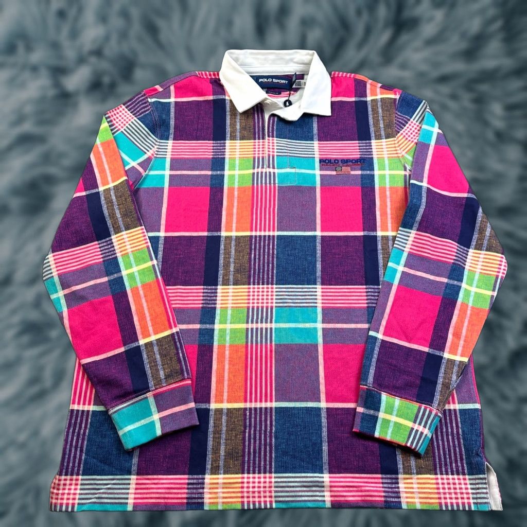 Ralph Lauren Ralph Lauren Shirt Polo Sport Rugby Large Mens Multicolor Size US L / EU 52-54 / 3 - 1 Thumbnail