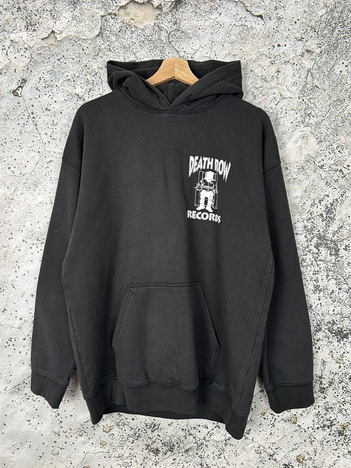 Rap Tees Vintage Death Row Records Black Hoodie Rap Drill Hype Size US M / EU 48-50 / 2 - 3 Thumbnail