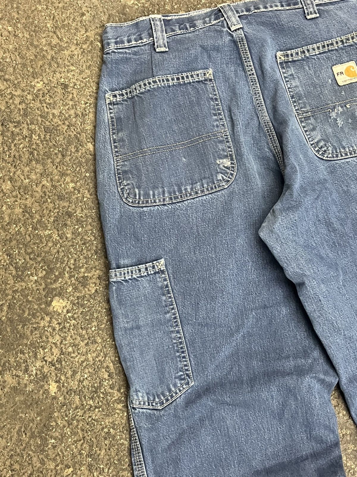 Carhartt × Vintage Carhartt cargo carpenter pants skater y2k baggy hype Size US 30 / EU 46 - 3 Thumbnail