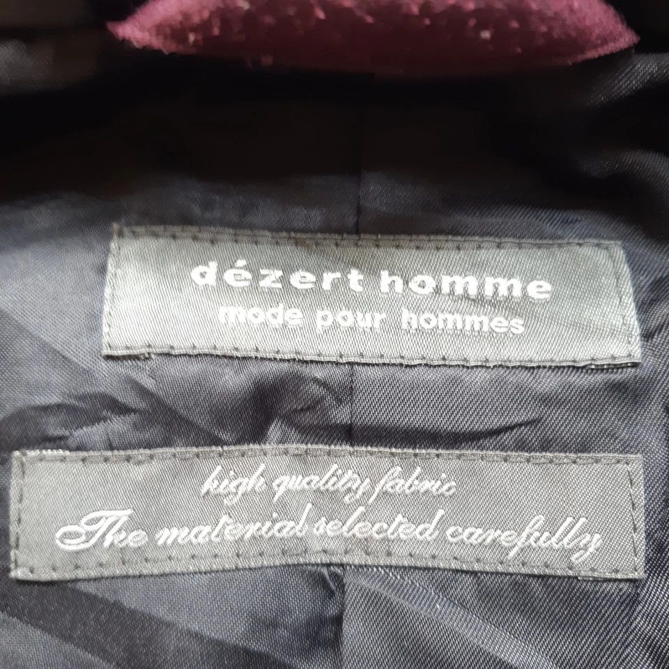 Dezert Dezert Plus Homme Mens Jacket Vintage 90s Naruhiko Taguchi Size US L / EU 52-54 / 3 - 13 Thumbnail