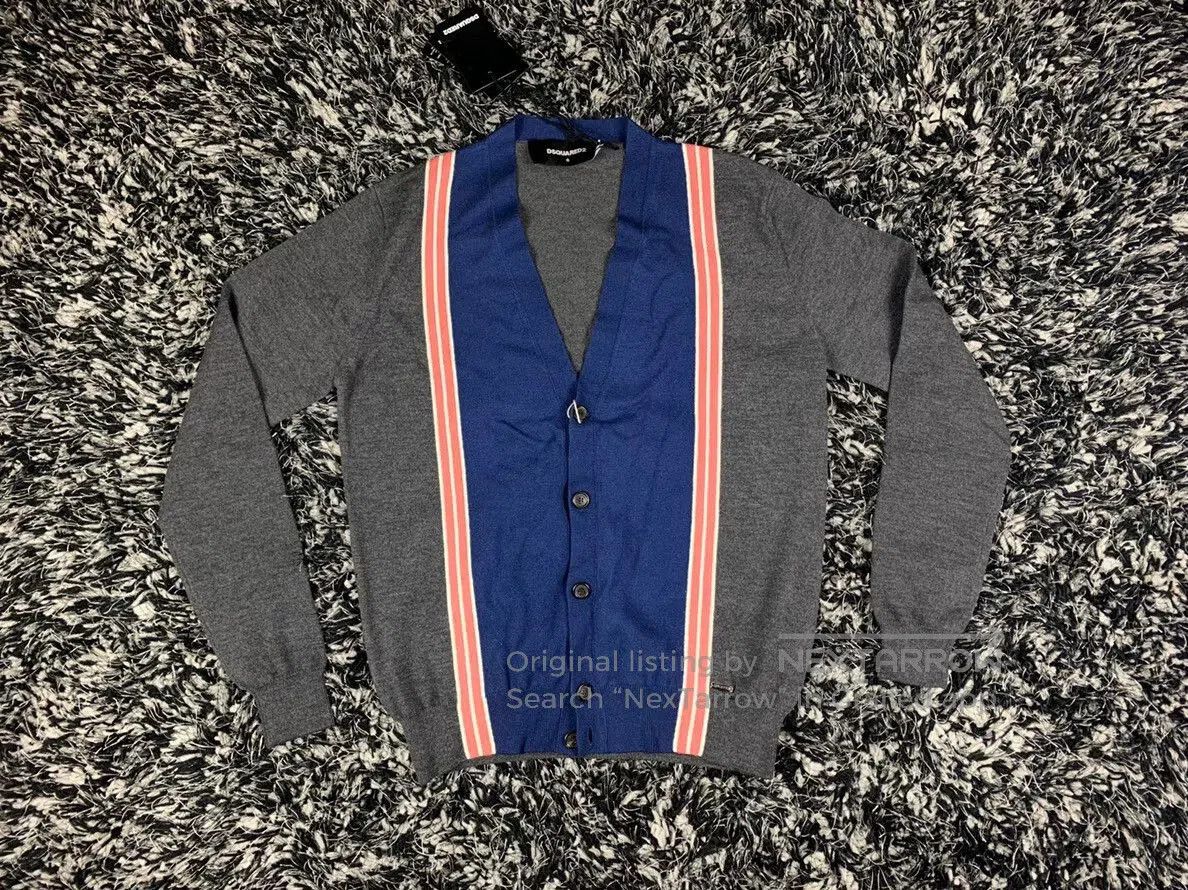 Dsquared2 DSQUARED2 Wool Cardigan. Size US L / EU 52-54 / 3 - 2 Thumbnail
