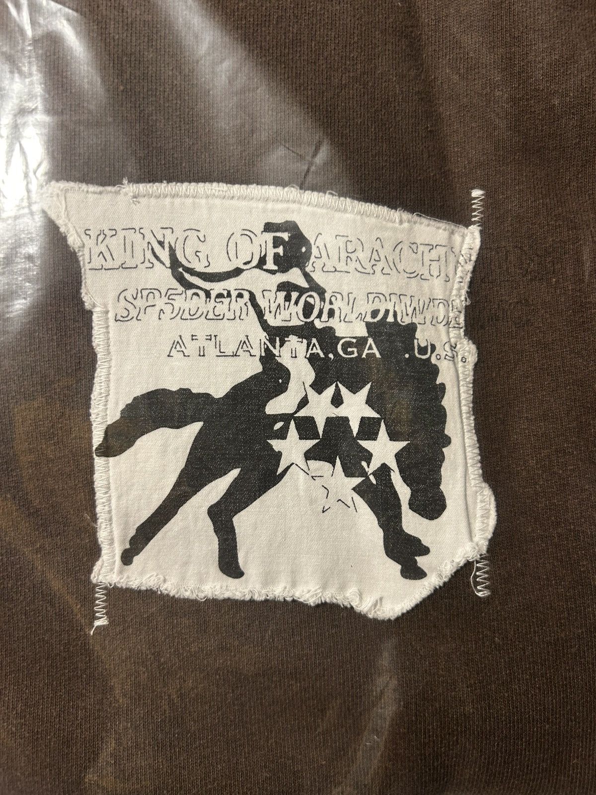 Complex Sp5der 5Star Brown Rodeo Patch Hoodie Complexcon Exclusive Size US L / EU 52-54 / 3 - 4 Thumbnail