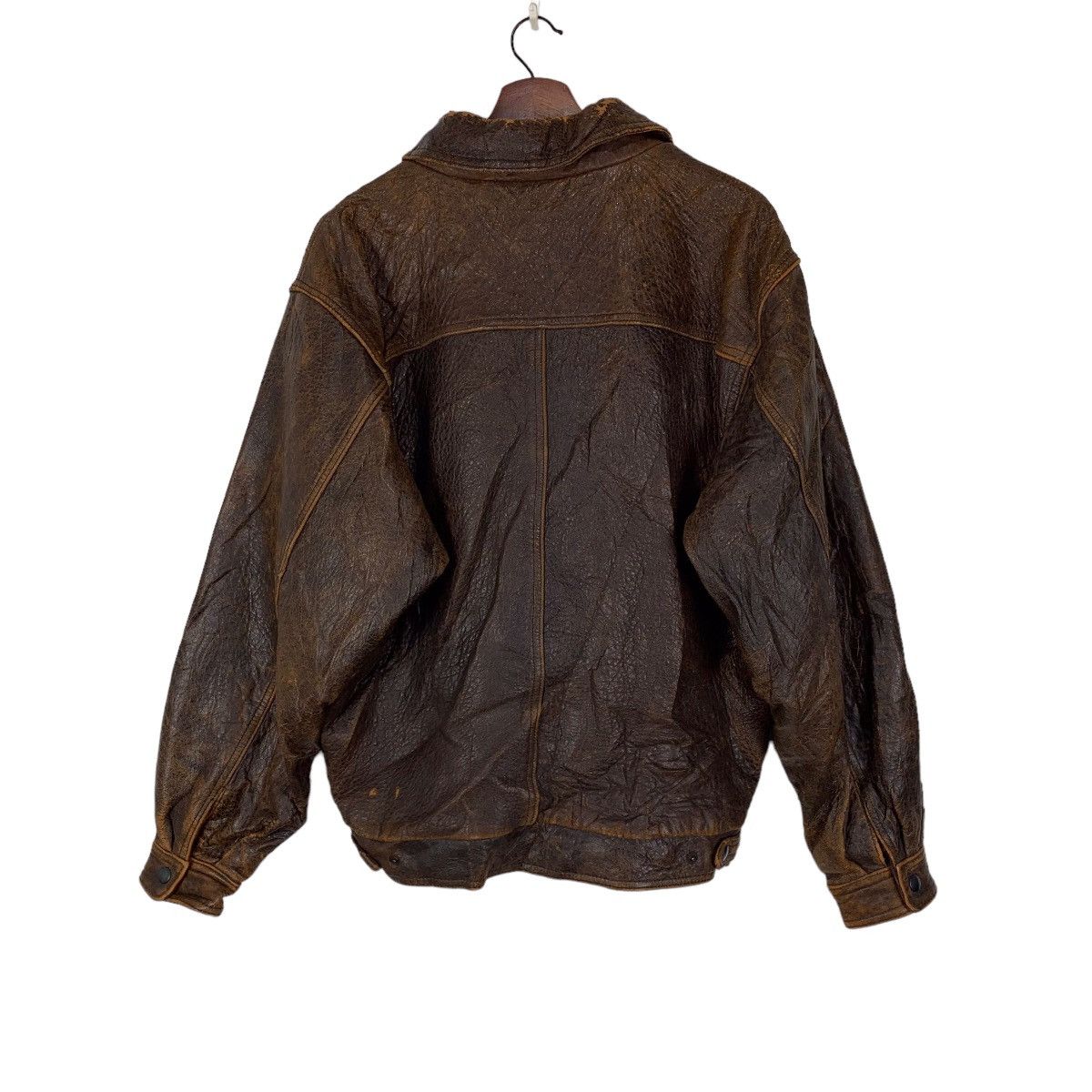 Vintage Vintage Sheep Skin Leather Jacket Size US L / EU 52-54 / 3 - 16 Thumbnail