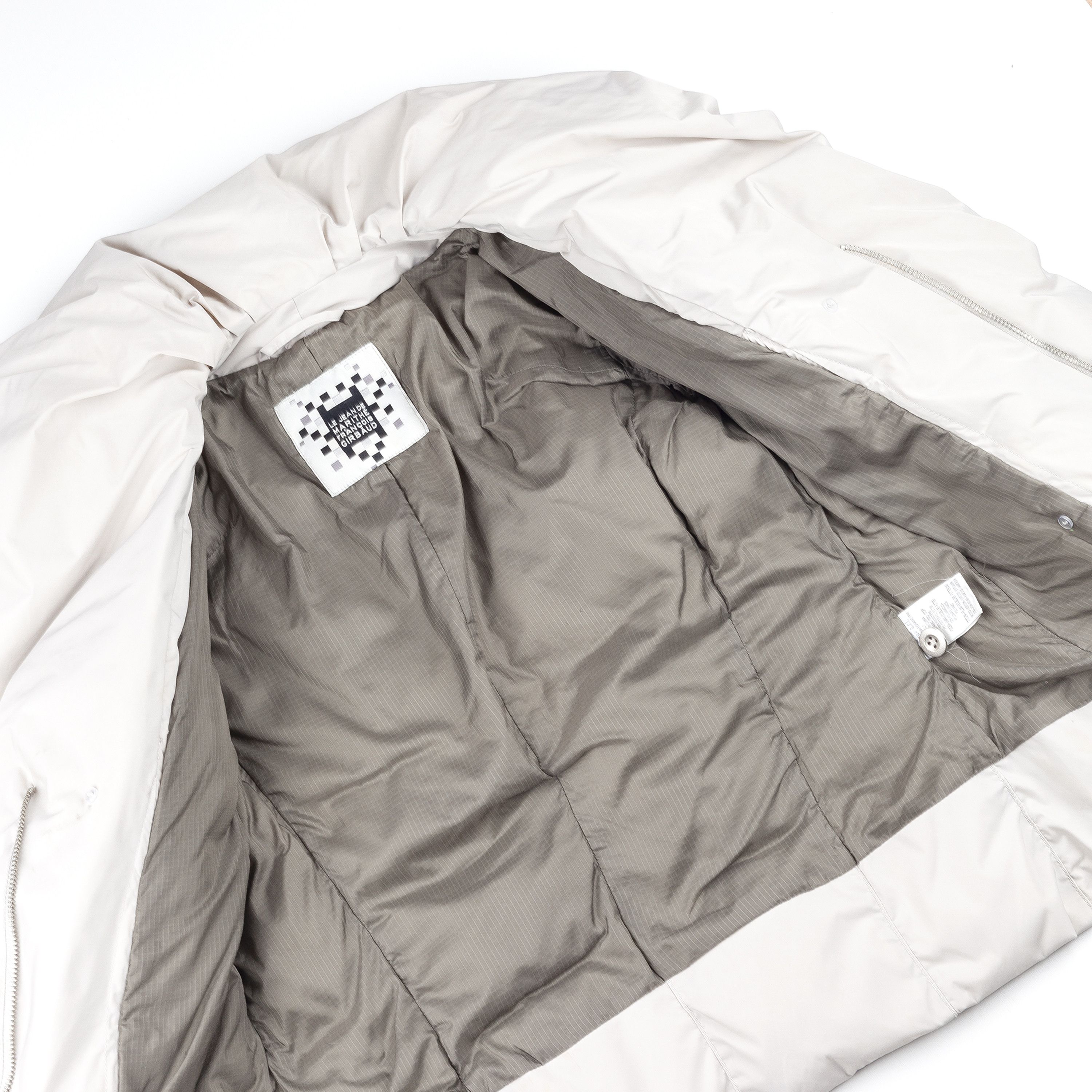 Marithe + Francois Girbaud Marithé François Girbaud Vintage Beige Nylon Puffer (XS) Size XS / US 0-2 / IT 36-38 - 4 Thumbnail