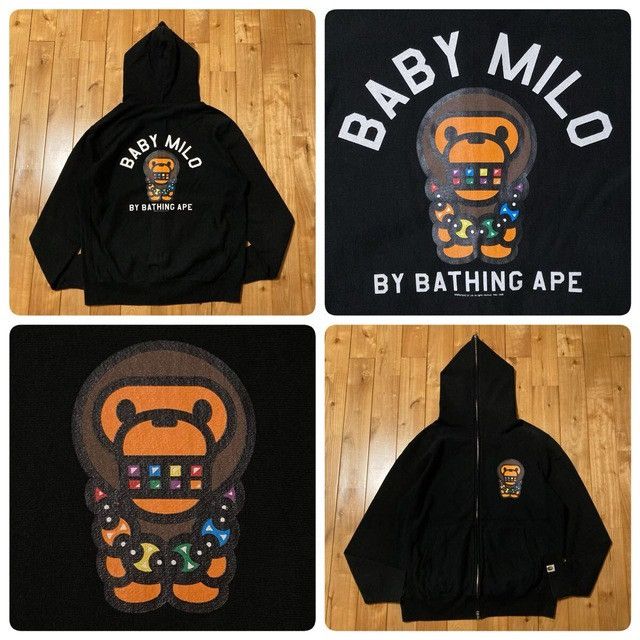 Bape BAPE Milo Full Zip Hoodie a bathing ape NIGO Size US M / EU 48-50 / 2 - 1 Thumbnail