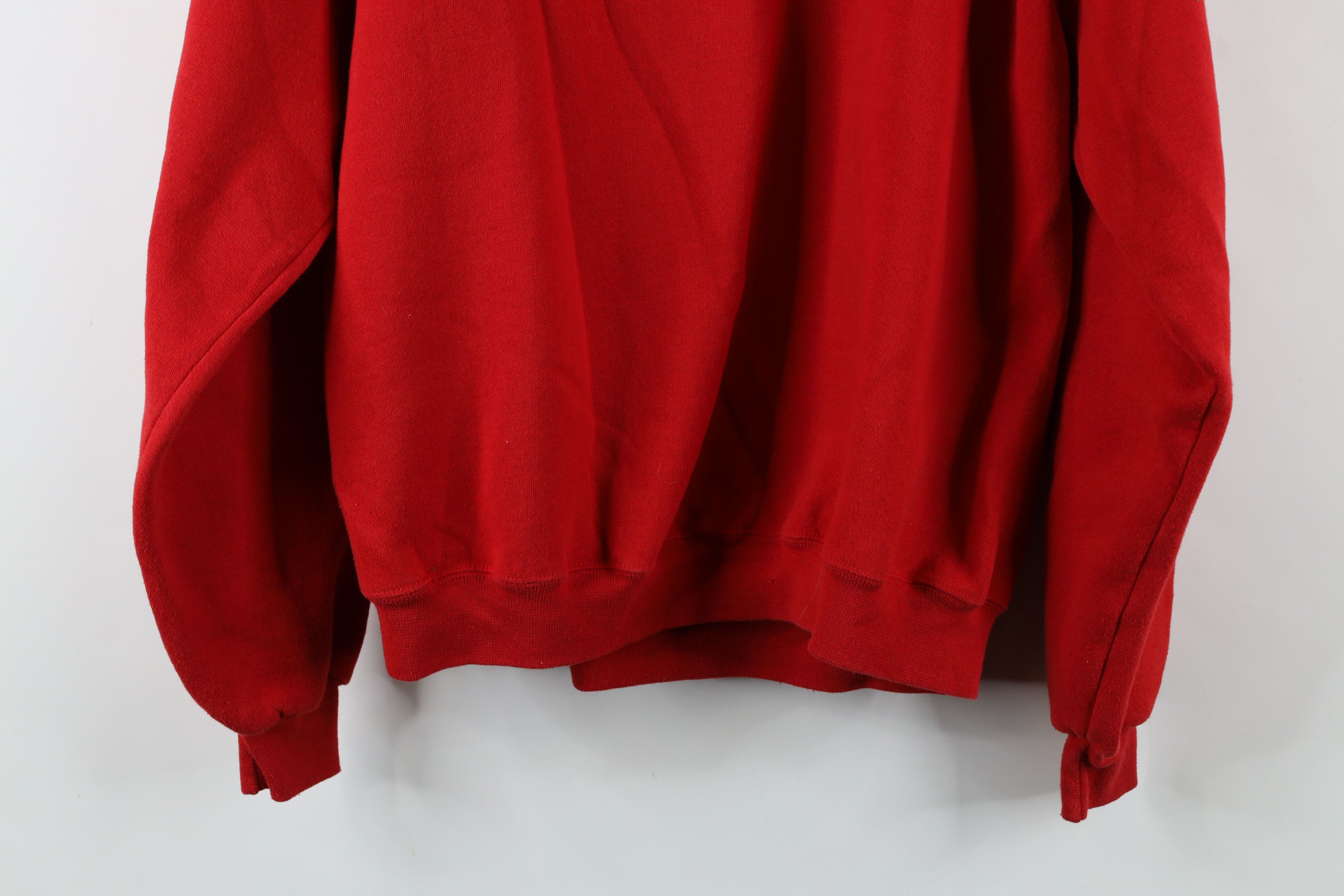Vintage Vintage 90s Streetwear Motorcycle Flames USA Flag Sweatshirt Size US XL / EU 56 / 4 - 10 Thumbnail