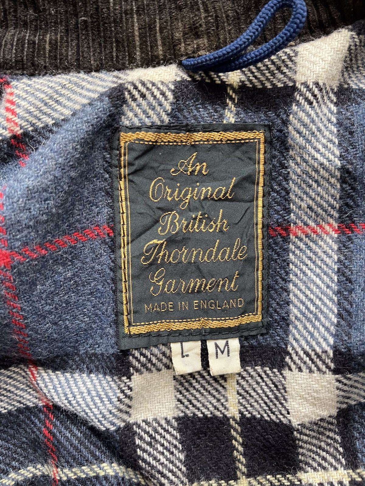 Barbour × Vintage 80s An Original British Thorndale Garment Waxed Jacket Size US M / EU 48-50 / 2 - 19 Thumbnail
