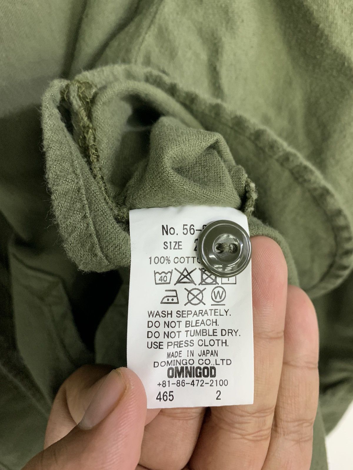 OMNIGOD Omnigod Utility Army Green Outerwear Jacket Size XS / US 0-2 / IT 36-38 - 11 Thumbnail