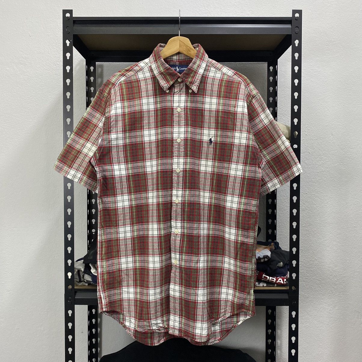 Polo Ralph Lauren × Vintage Polo Ralph Lauren Shirt Button Up Size US XL / EU 56 / 4 - 1 Thumbnail