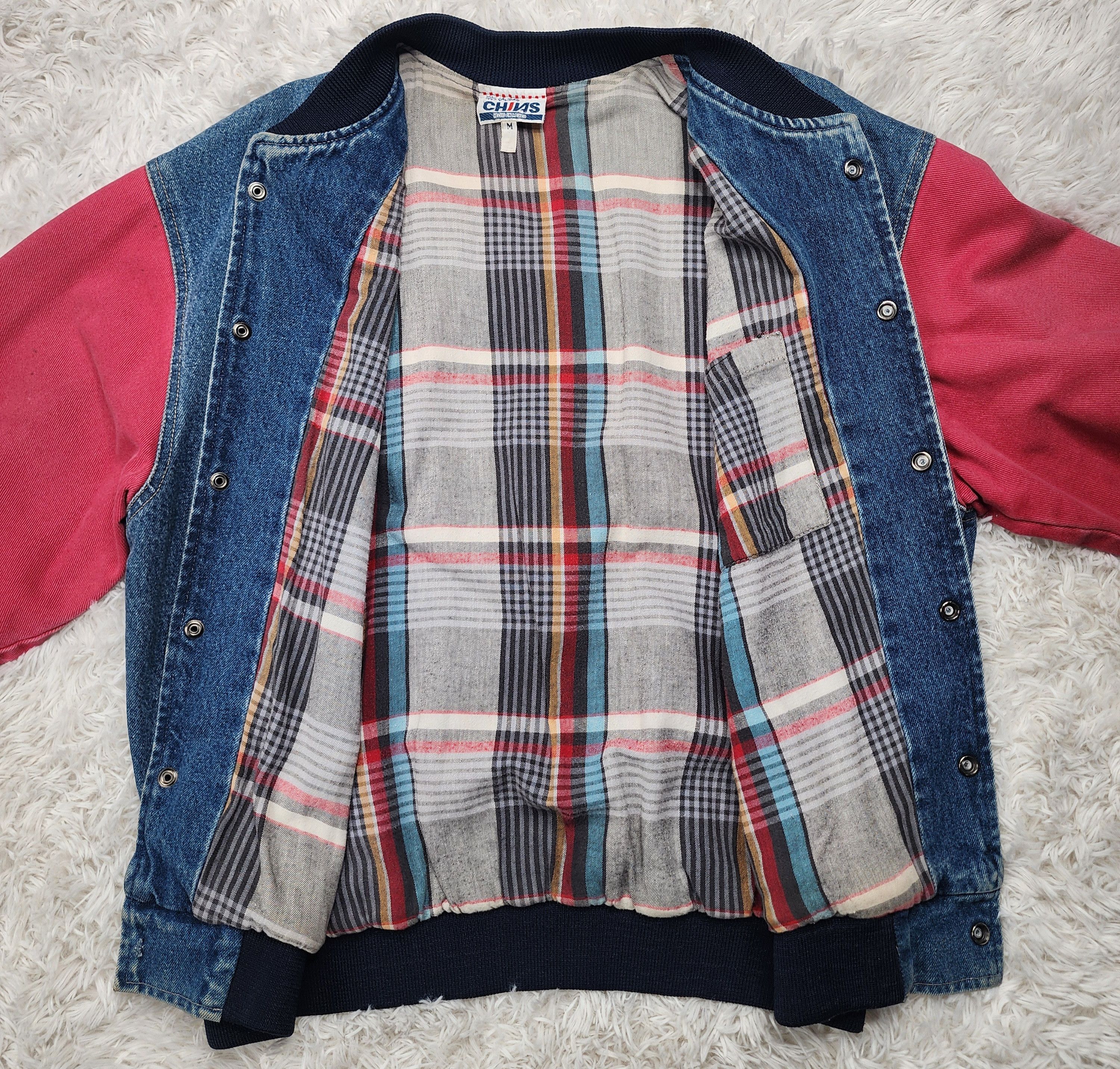 Vintage Vintage Guadalajara Chivas soccer denim varsity jacket Size US M / EU 48-50 / 2 - 9 Thumbnail