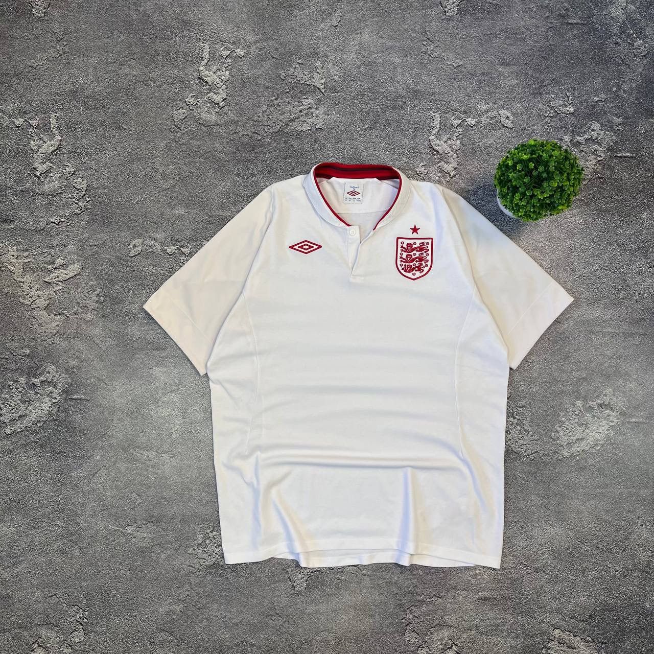 Umbro VTG Umbro England National Team 2012 Home Football Shirt Size US L / EU 52-54 / 3 - 1 Thumbnail