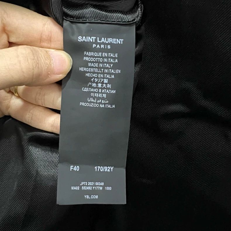 Yves Saint Laurent saint Laurent Black coat 2501-Nextarrow Size US XXS / EU 40 - 3 Thumbnail