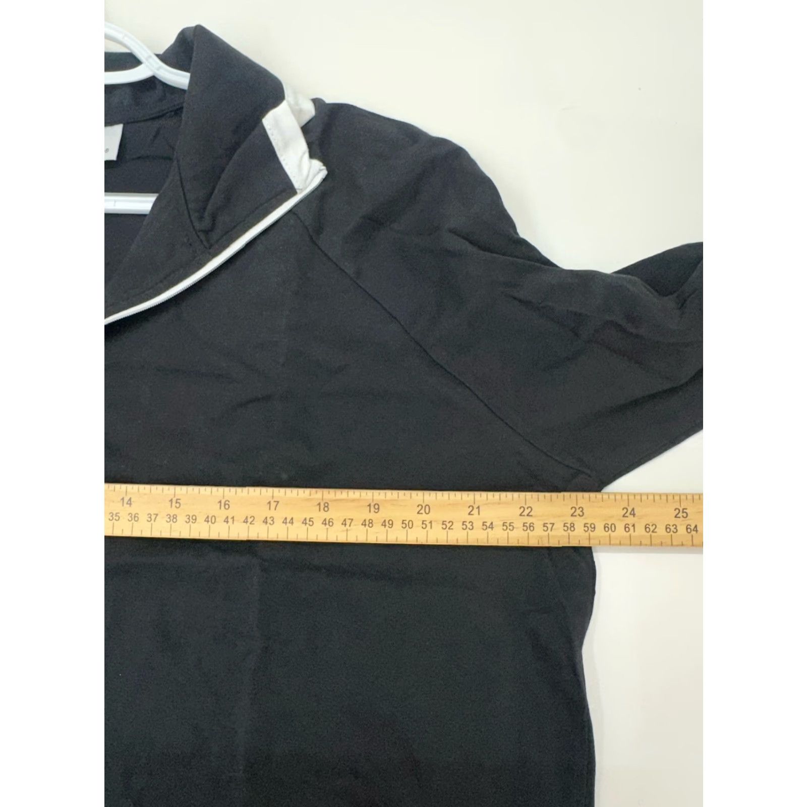 Vintage Anthony Richards Womens Two-Piece Contrast Stripe Black Pantset Petite XL Set Jacket Pants Casual Activewear 90s Womens Size 40" / US 18 - 7 Thumbnail