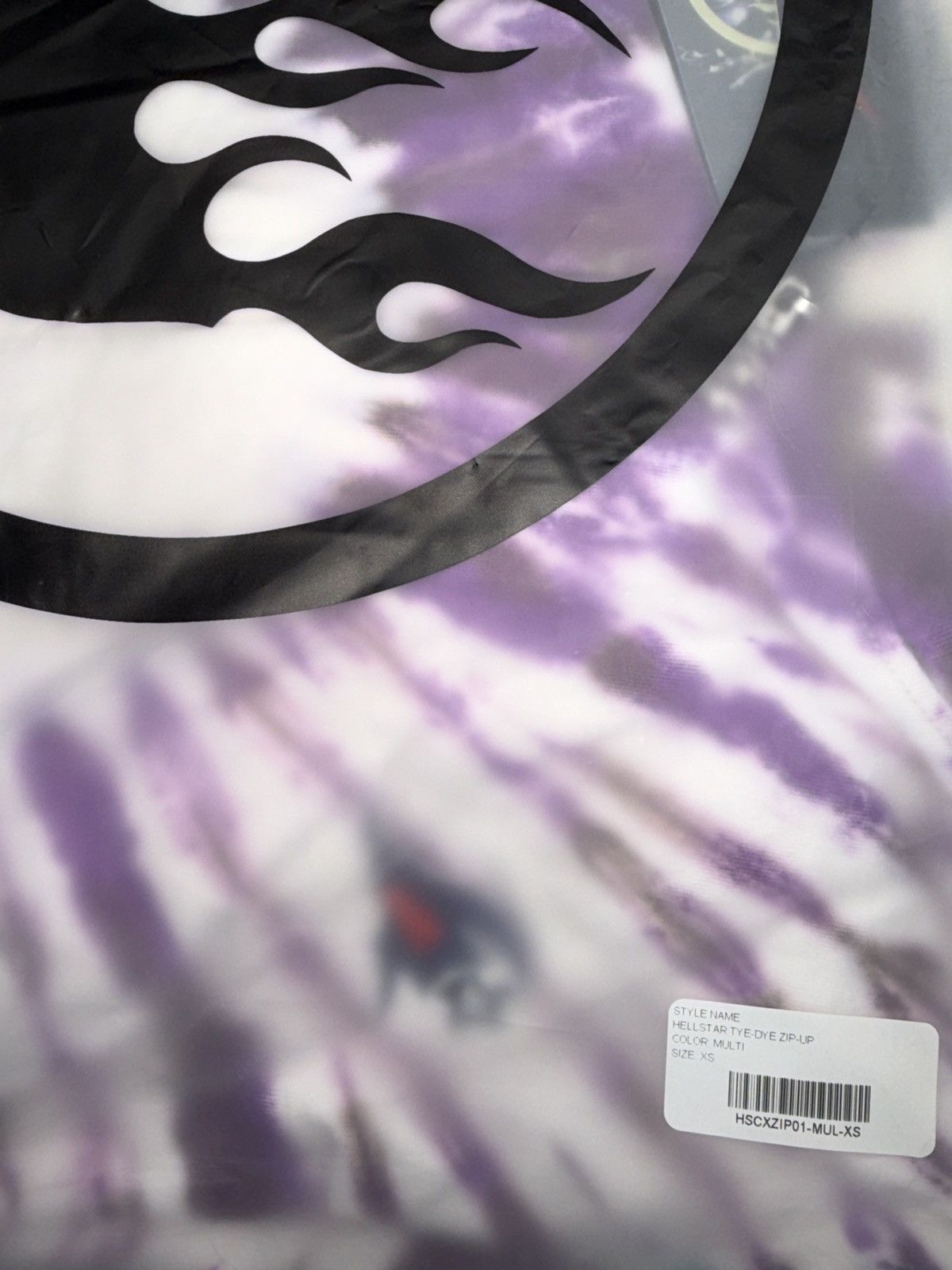 HELLSTAR Hellstar Tie Dye Zip Up Hoodie Size US XS / EU 42 / 0 - 8 Thumbnail