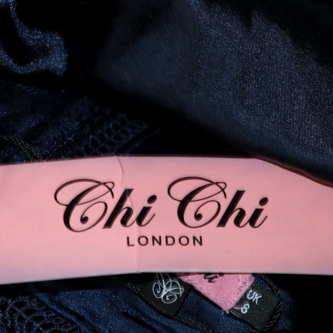 Vintage Chi Chi London Lace Pencil Dress UK8 Navy Women’s Short Sleeve Party Bnwt Gemma Lace Pencil Dress Navy Women’s Short Sleeve Party Bnwt Size 30" / US 8 / IT 44 - 6 Thumbnail