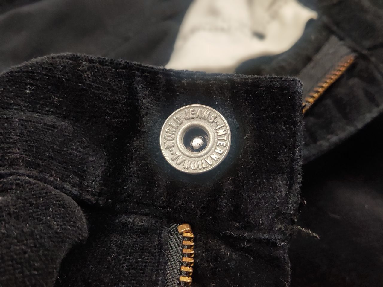 Japanese Brand Vintage 90 Japanese International World Jeans Velour Pants Size US 30 / EU 46 - 14 Thumbnail