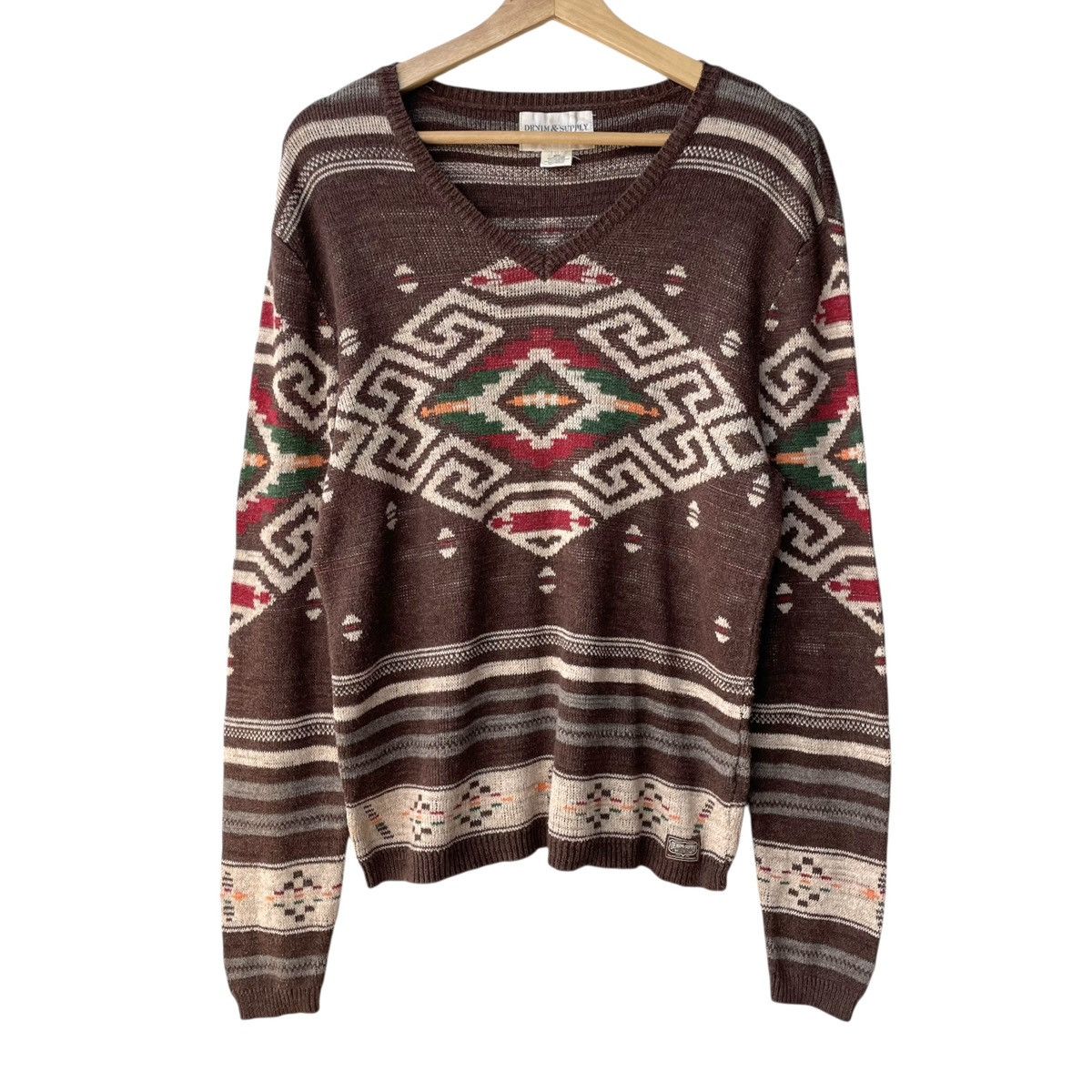 Denim & Supply Ralph Lauren Ralph Lauren RL Denim & Supply Aztec Native Jumper Size US M / EU 48-50 / 2 - 1 Thumbnail