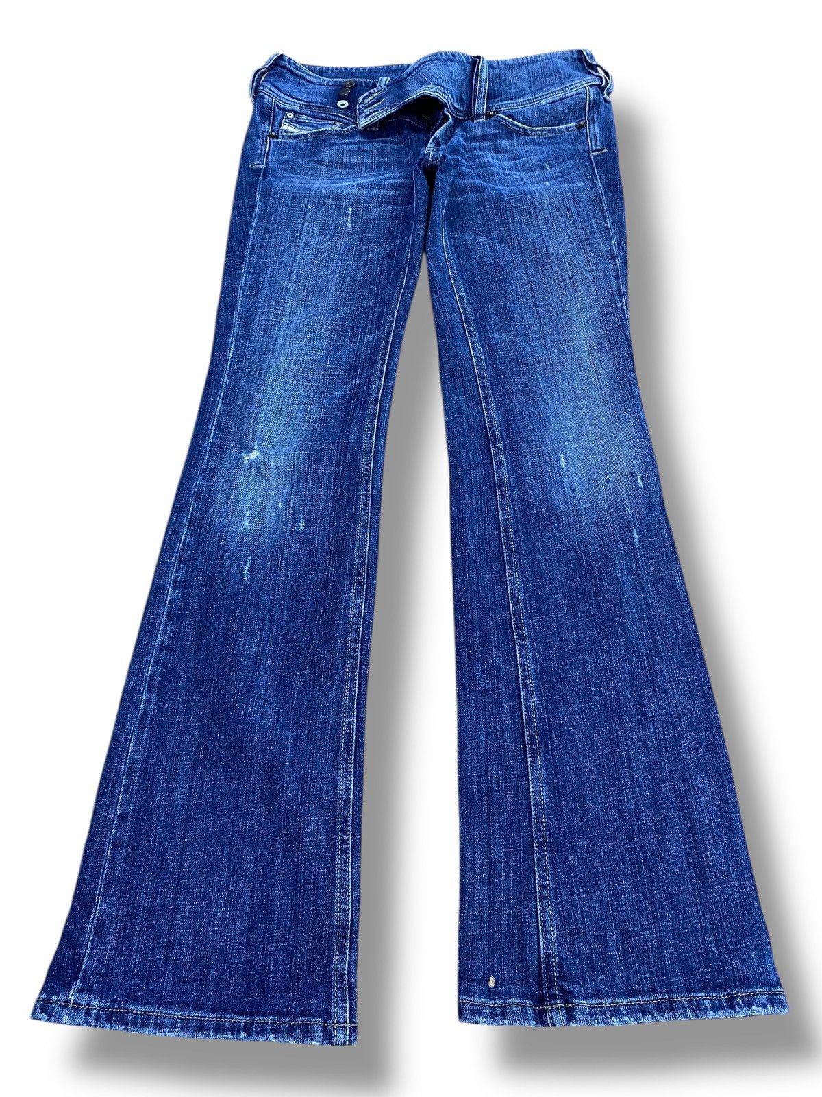Diesel Diesel Dark Blue Wash Style Flare Jeans Size US 32 / EU 48 - 1 Thumbnail